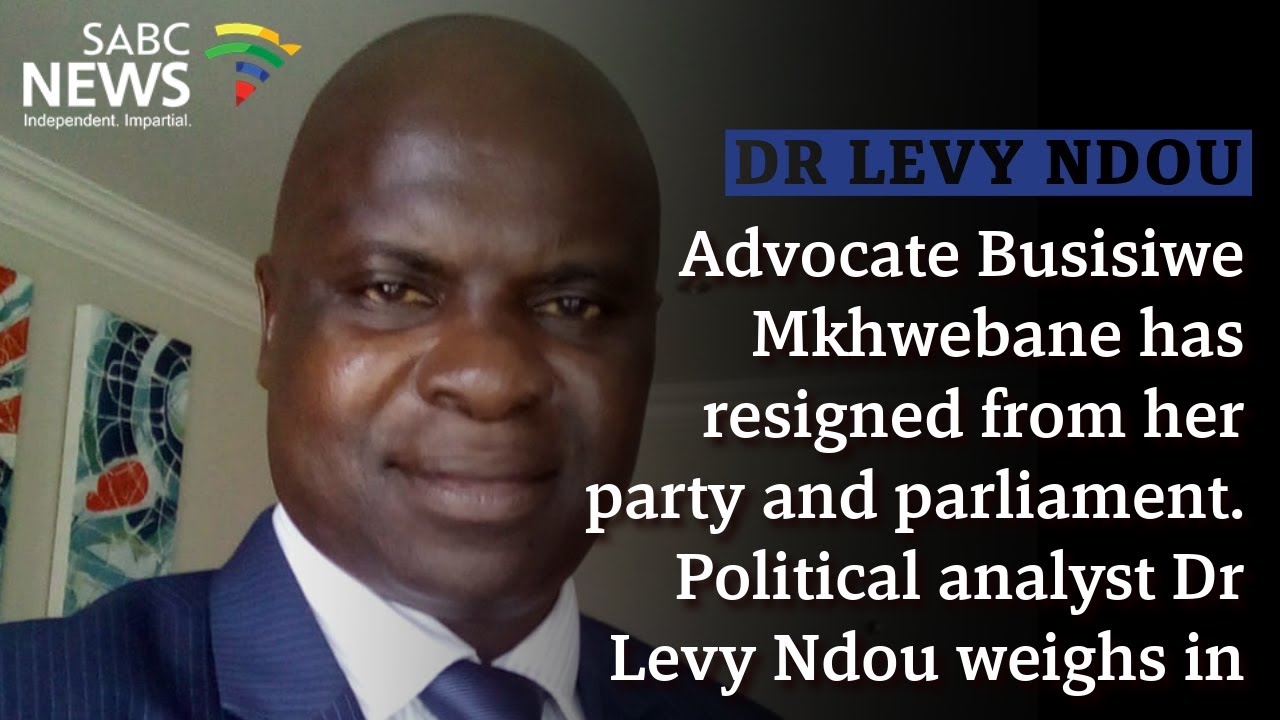 Dr Levy Ndou on Mkhwebane's resignation from EFF