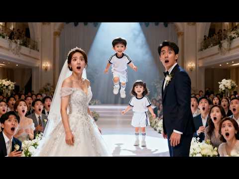 💗I Tried to Ruin His Wedding… Then Twin Superpowered Kids Fell from the Sky and Called Us Mom & Dad!