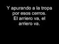 Divididos - El Arriero (Con Letra)