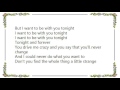 Joe Jackson - Tonight and Forever Lyrics
