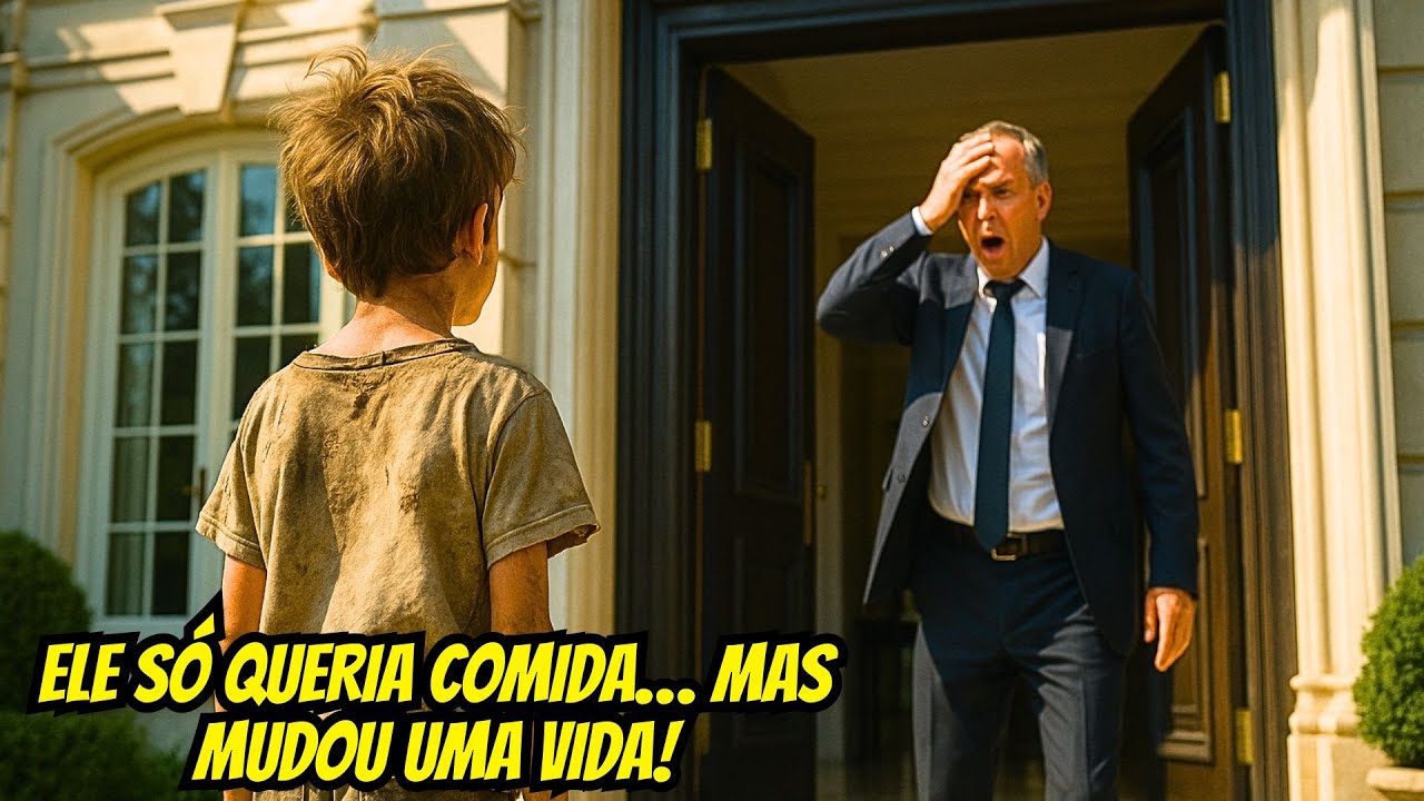 GAROTO AUTISTA Faminto Pede Comida em Mansão… E ACABA MUDANDO A VIDA DE UM MILIONÁRIO