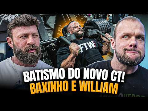 I visited a new training center! William skipped practice!