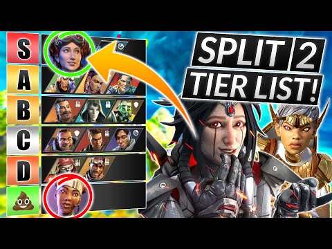 NEW LEGENDS TIER LIST for SPLIT 2 of Season 14 - EVERY LEGEND RANKED - Apex Legends Guide