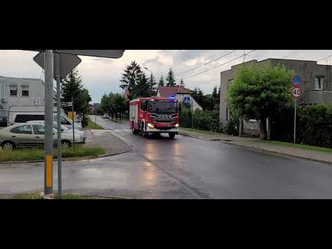 539[C]32 Scania P360 OSP Przechowo alarmowo do usuwania skutków burzy na terenie Świecia
