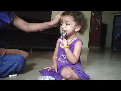 Chocky eating icecream