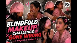 Download lagu BLINDFOLD MAKEUP CHALLENGE GONE WRONG ( nagalit si chloe !!) mp3