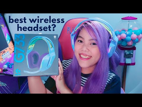 The Best Wireless Gaming Headset 2022? Logitech G733 Review Purple Headphones