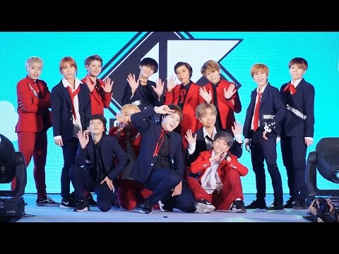 161001 SEVENTEEN PLUS cover SEVENTEEN - Rock + Sorry Sorry + DOC + Mansae @ Esplanade#3 (BIG FINAL)