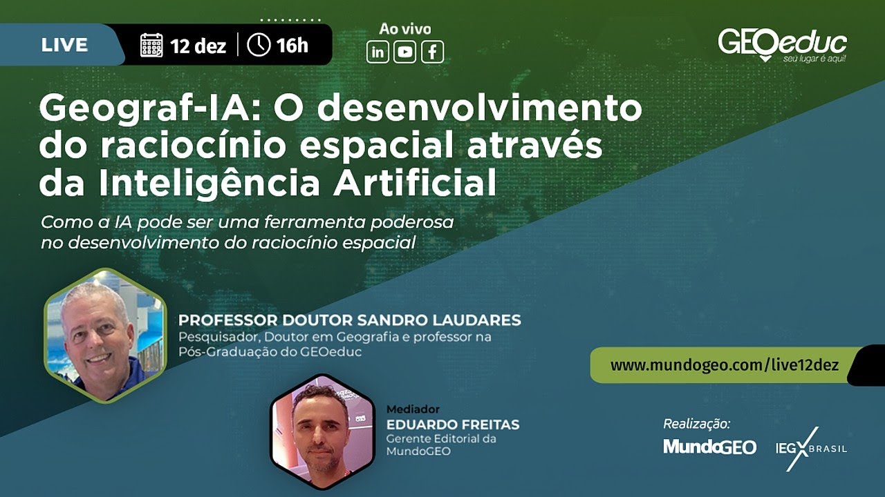 Geograf-IA: O desenvolvimento do raciocínio espacial através da Inteligência Artificial