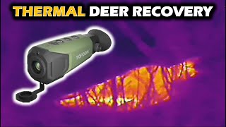 INCREDIBLE Thermal Deer Recovery - TOPDON TS004 Thermal Monocular