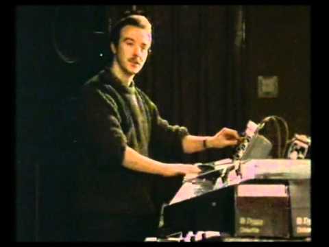 Midge Ure / Ultravox in the studio recording Lament - Minimoog & PPG Wave interview 1983