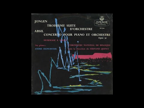Joseph Jongen:  Suite No. 3 for Orchestra (1930)