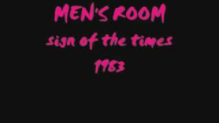 Men&#39;s Room   &#39;SIGN OF TIMES&#39;  1983