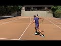 Wian Roothman college tennis video