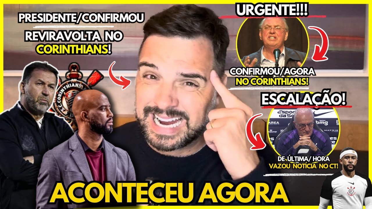 EXCLUSIVE; AUGUSTO MELO RETURNING TO THE PRESIDENCY/POLITICAL U-TURN AT CORINTHIANS