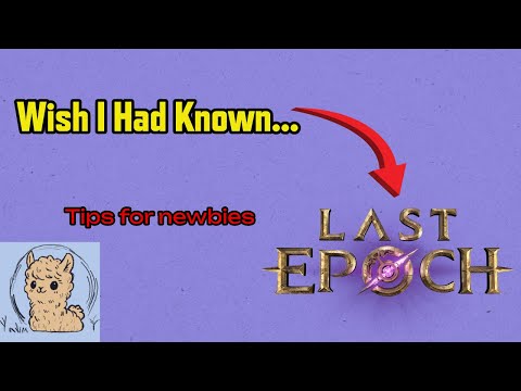 Beginner Tips for Last Epoch (I Learned These the Hard Way)