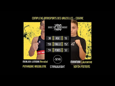 MERLIER LEMOINE Annabel vs MAAMAR Lauranne By #VXS #KOC 15