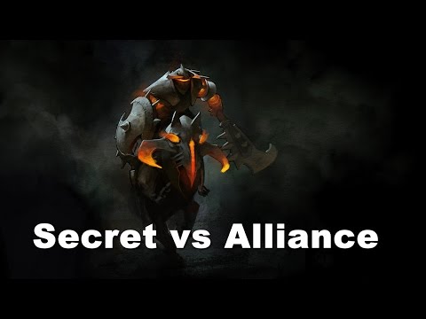 SECRET vs ALLIANCE Summit 3 Dota 2
