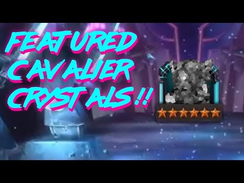 Featured Cavalier Crystal Opening!