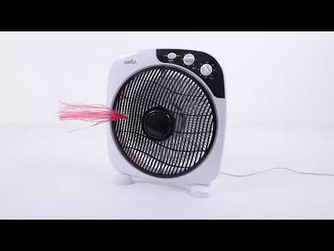 Vídeo de Borja Ventilador de Sobremesa Silencioso Blanco y Negro Fabrilamp