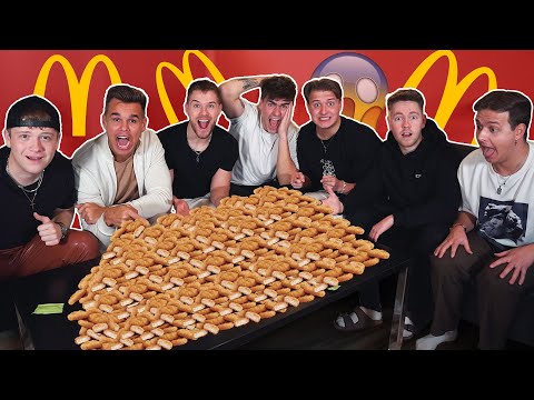 HVOR MANGE NUGGETS KAN GUTTERNE SPISE!? - McDonalds