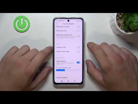 POCO X4 GT - How To Enable & Disable Touch Vibrations