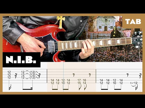 Black Sabbath - N.I.B. - Guitar Tab | Lesson | Cover | Tutorial