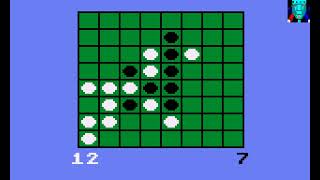 Atari 800 Game: Reversi (1980 ArtSci, Inc.)