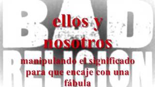 BAD RELIGION - Them and us - en castellano