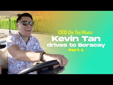 Kevin Tan drives around Boracay Newcoast | CEO On the Road