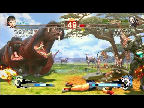 Sakura Saki 012 [Sakura] vs Id POONGKO [Seth] SSF4 Arcade Edition