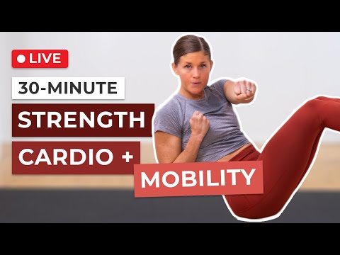 LIVE 30 Minute Full Body Shred Workout
