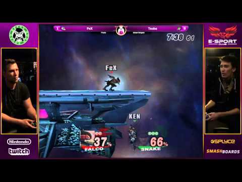 PPT - FeX (Falco) Vs. Tsuba (Snake) - Pools - Brawl Singles