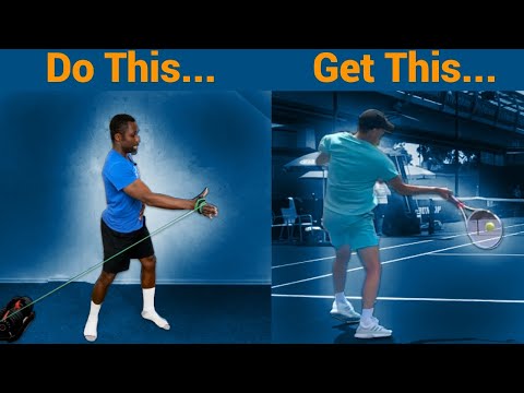 Improve your Forehand FASTER by training This Way at Home...