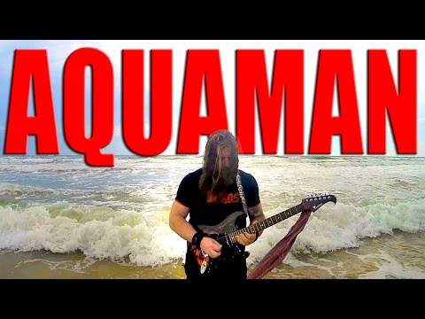 Aquaman Liga Da Justica - Guitar Theme  - Arthur Curry é Aquaman - Jason Momoa