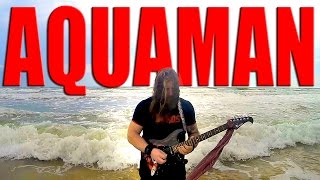 Aquaman Liga Da Justica - Guitar Theme  - Arthur Curry é Aquaman - Jason Momoa