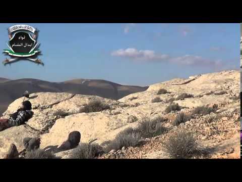 محاولة إلهاء لواء أبدال الشام لقناصة النظام في منطقة القلمون في ريف دمشق