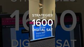 Get a 1600 on the Digital SAT by using these strategies 🏆