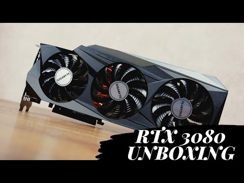 GeForce RTX 3080 GAMING OC 10G GRAPHIC CARD UNBOXING.