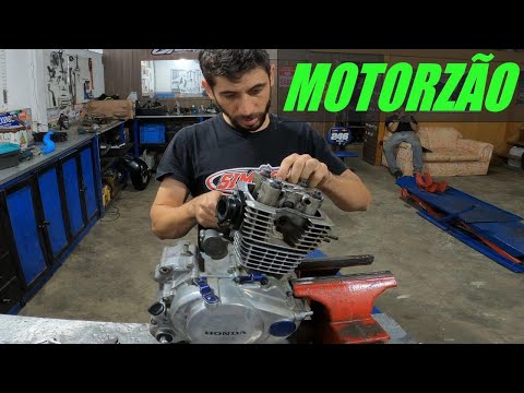 PREPARAÇÃO MOTOR CG 150 PARA 220CC
