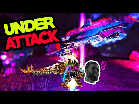 The Alpha Tribe Came To Raid Us In ARK (Small Tribes)