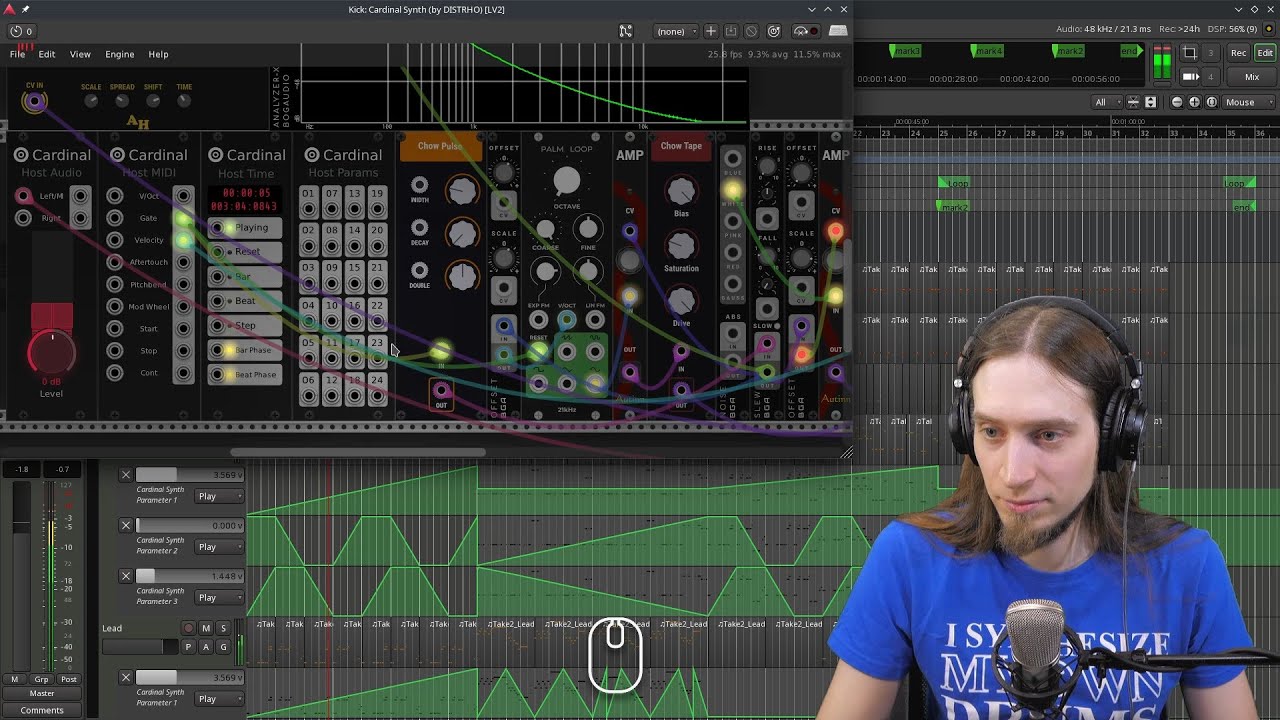 Cardinal is a brand new open-source modular plug-in built on top of VCV Rack