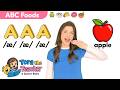 ABC World Foods Chant Learn Phonics With Food Preschool Toddler Learning
