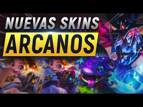 BRUTAL SKIN ZOE ARCANA PRESTIGIOSA😍KOG'MAW Y SHACO ARCANOS - NUEVAS SKINS LEAGUE OF LEGENDS