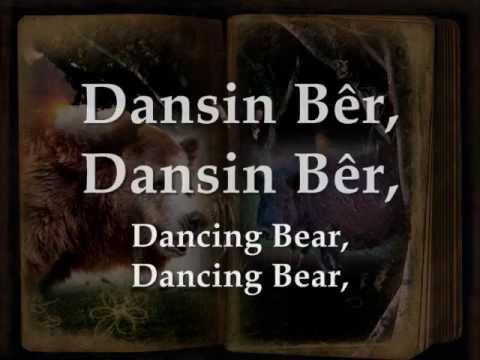 Dansin Bêr - Gwyneth Glyn (geiriau / lyrics)