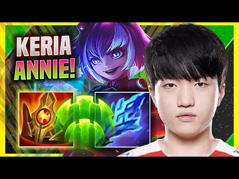 LEARN HOW TO PLAY ANNIE SUPPORT LIKE A PRO! - T1 Keria Plays Annie Support vs Karthus!