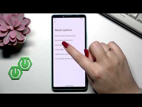 SONY Xperia 10 VII – How to Reset Network Settings