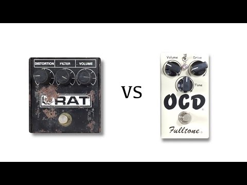 85 ProCo RAT vs Fulltone OCD v1.7