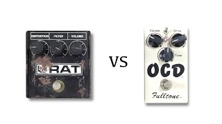 85 ProCo RAT vs Fulltone OCD v1.7