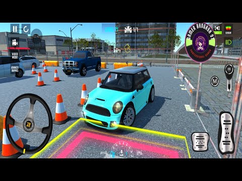 New Sports Car Unlocked! 🚗 | Car Parking 3D Gameplay Realistic Blue Toyota Car